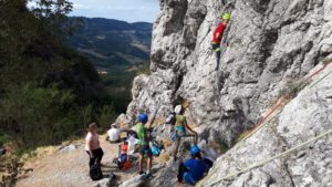 Soggiorno Monghidoro (BO) Attività d’arrampicata sportiva presso la falesia del Rocchino di Cavrenno (BO)